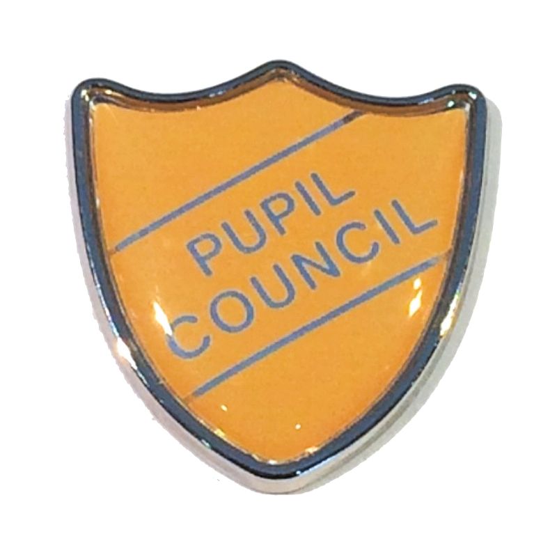 PUPIL COUNCIL shield badge